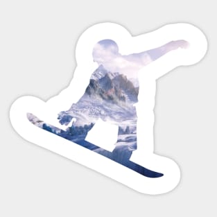 Snowboard 10 Sticker